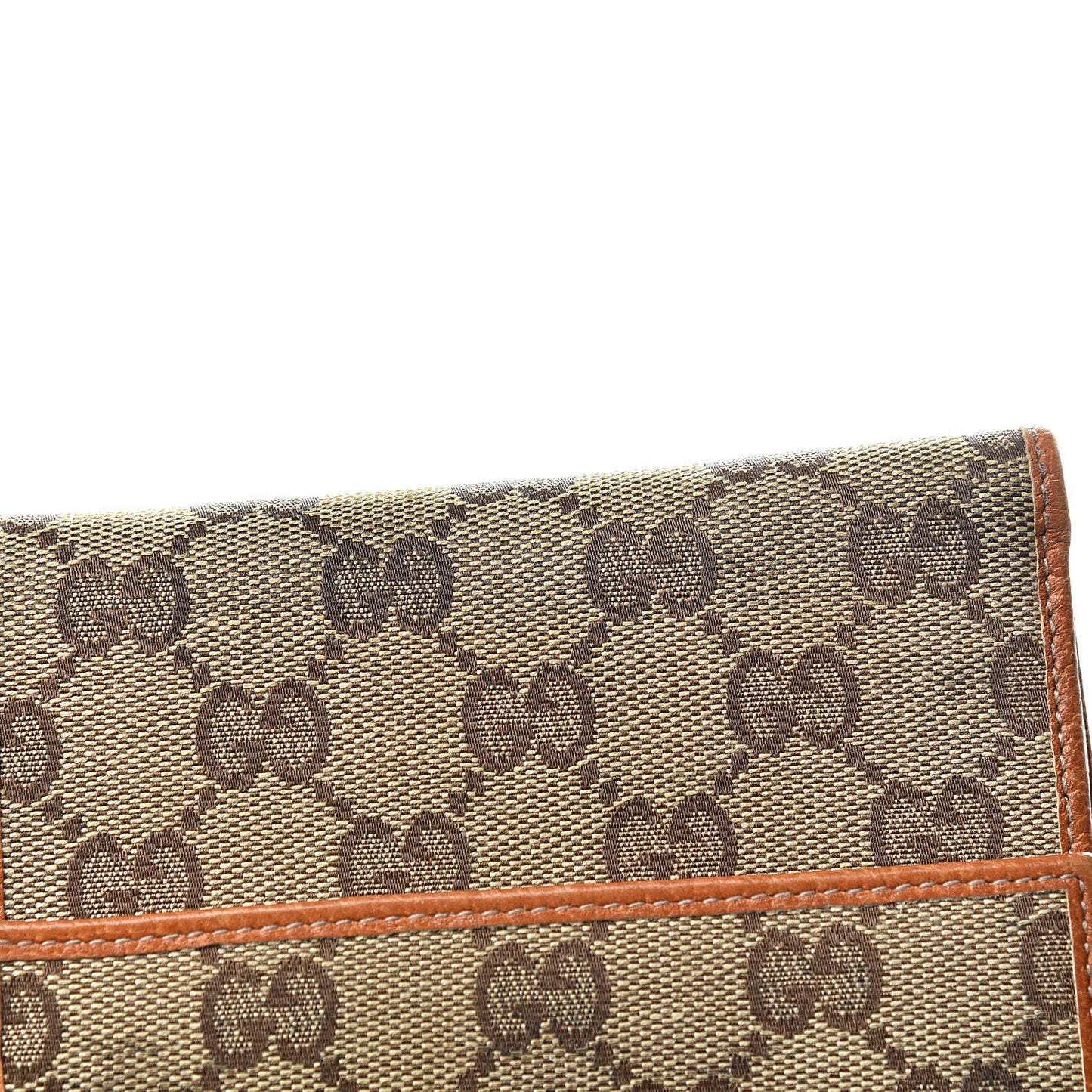 Monogram Abbey Compact Wallet Tan