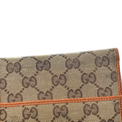 Gucci Monogram Abbey Compact Wallet Tan 9 of 9
