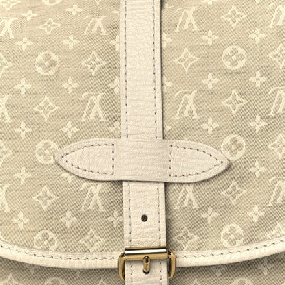 Louis Vuitton Monogram Mini Lin Saumur Dune 8 of 12