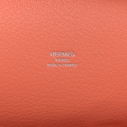Hermes Taurillon Clemence Jypsiere 28 Crevette 6 of 14