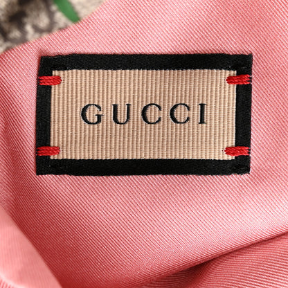 Gucci Silk Monogram Flora Print Headband M Pink 4 of 5