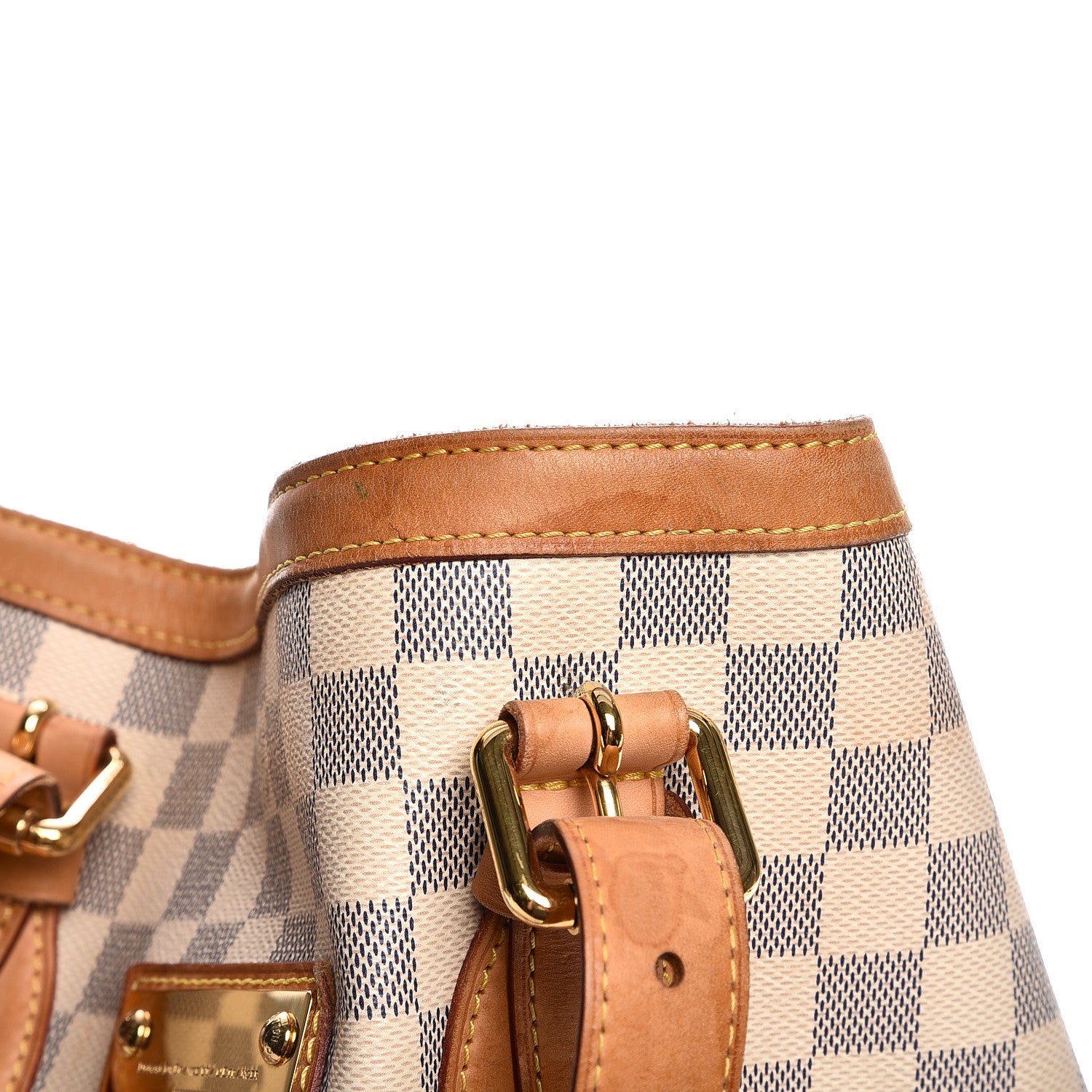 Louis Vuitton Damier Azur Hampstead MM 14 of 16