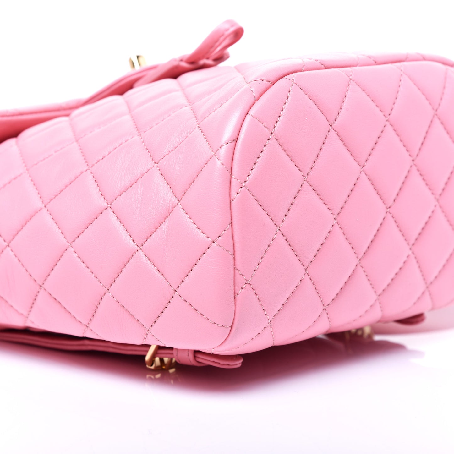 Lambskin Quilted Mini Urban Spirit Backpack Pink