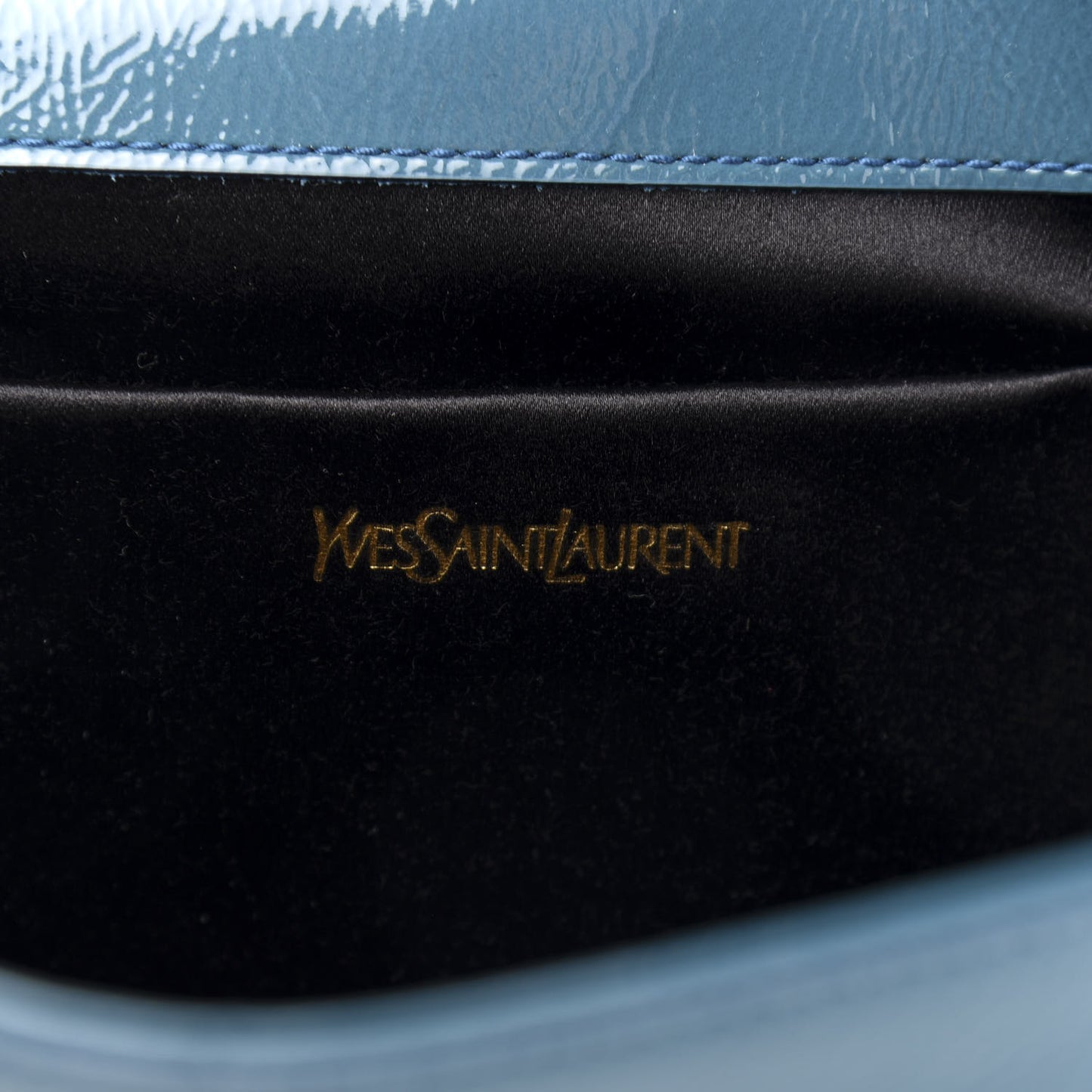 Textured Patent Monogram Large Belle De Jour Clutch Turquoise