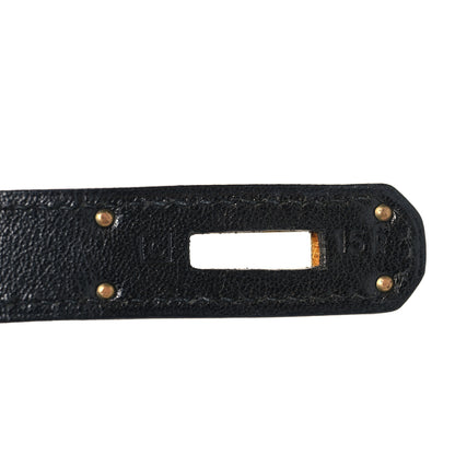 Hermes Evercalf Kelly Retourne 28 Black 7 of 15