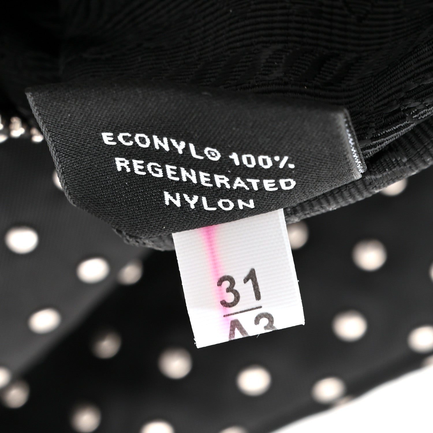 Prada Re-Nylon Vela Studs Mini Re-Edition 2000 Bag Black 7 of 11