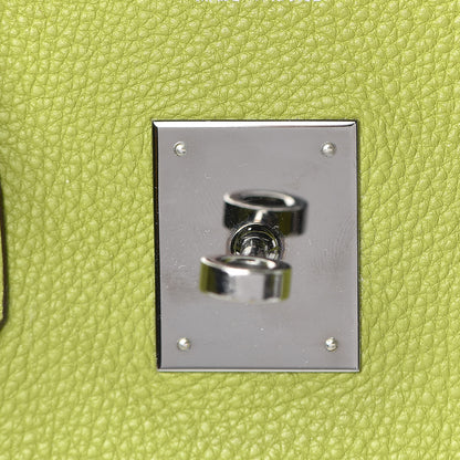 Hermes Togo Birkin 30 Vert Anis 23 of 44