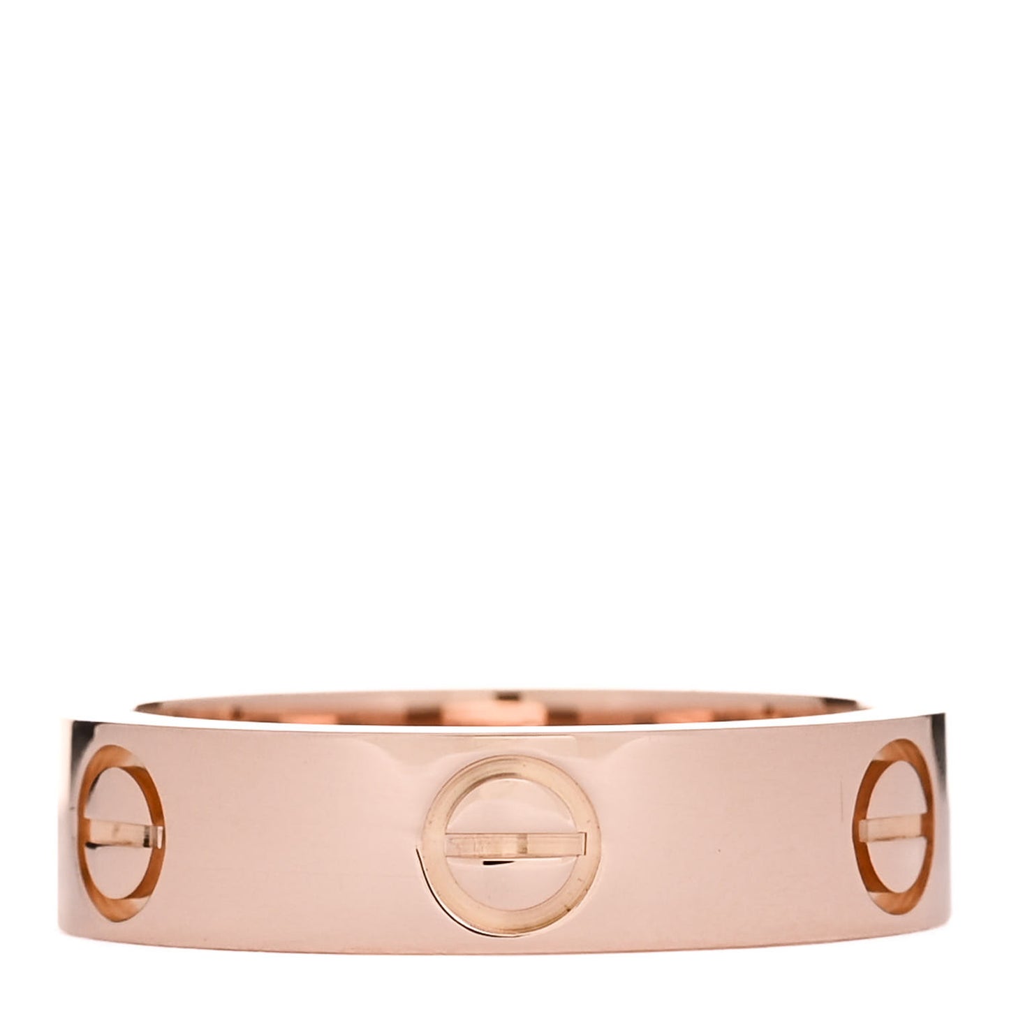 18K Pink Gold 5.5mm LOVE Ring 54 7