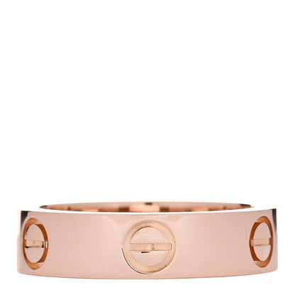 Cartier 18K Pink Gold 5.5mm LOVE Ring 54 7 3 of 4