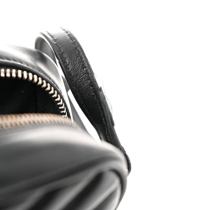 Saint Laurent Calfskin Matelasse Monogram Monochrome Lou Camera Bag Black 11 of 13