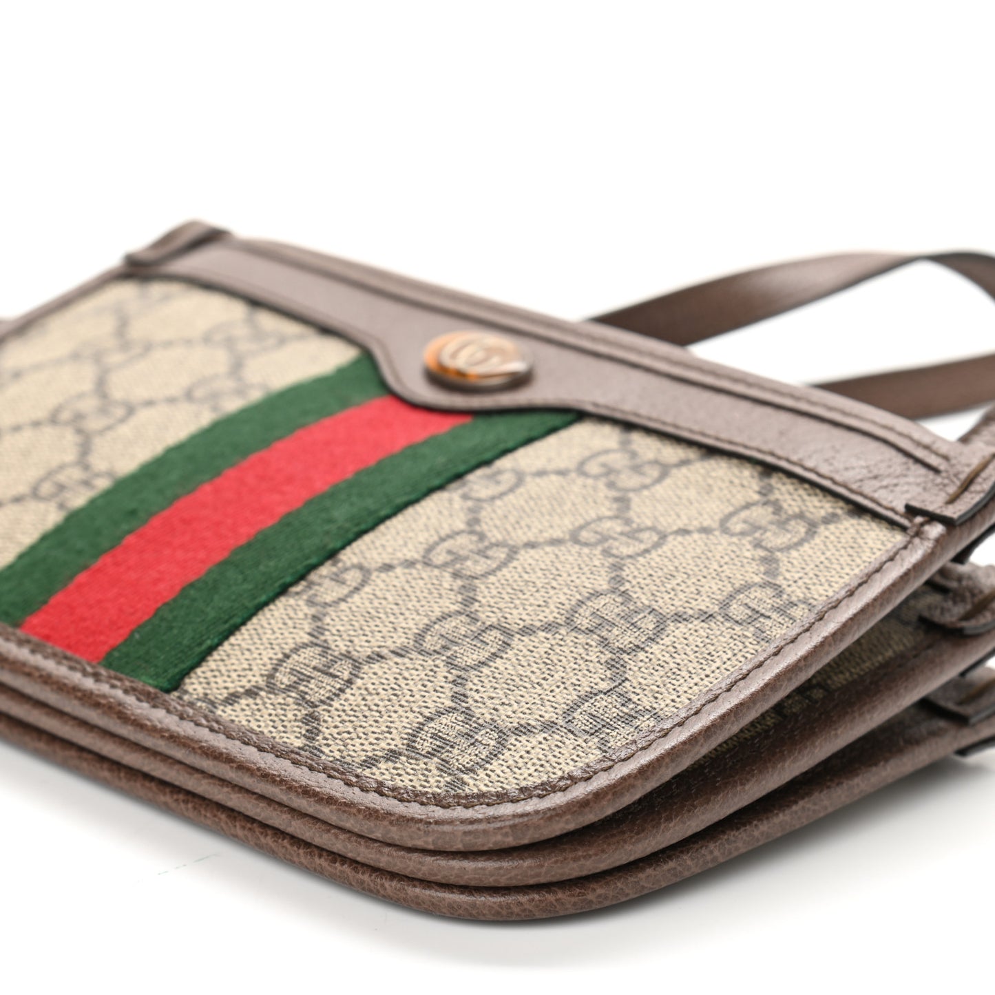 GG Supreme Monogram Web Ophidia Crossbody Beige New Acero