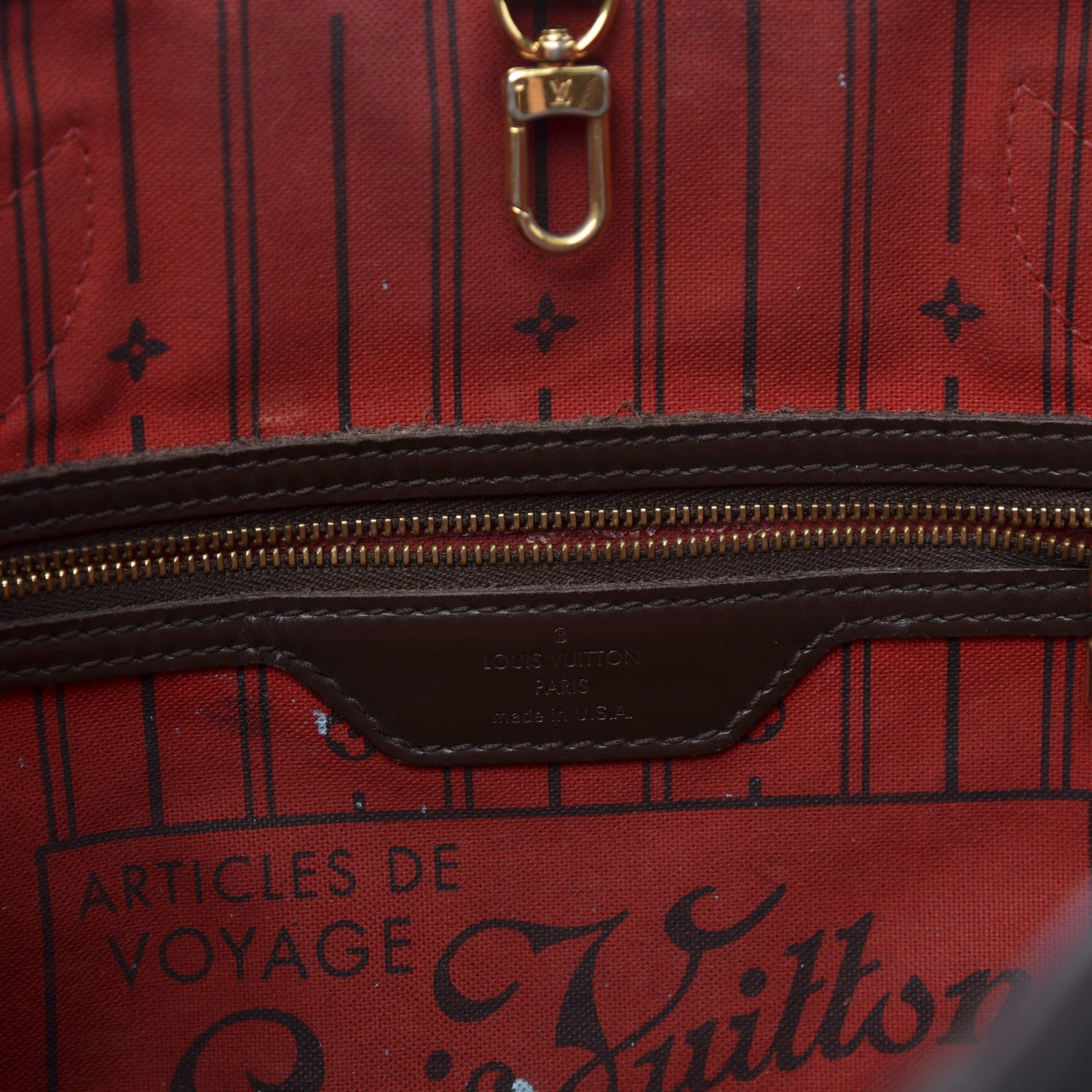 Louis Vuitton Damier Ebene Neverfull PM 8 of 14