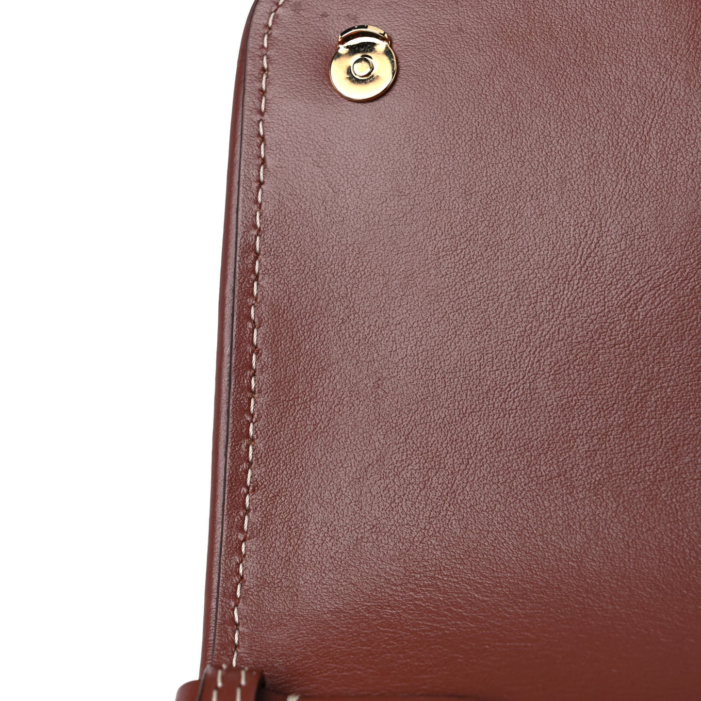 Calfskin Canvas Horseferry Print Hackberry Crossbody Bag Natural Tan