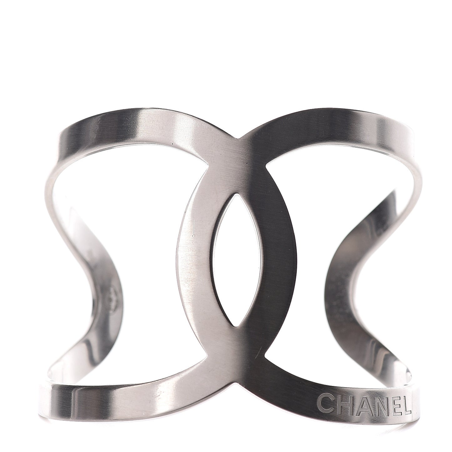 Metal CC Cuff Silver
