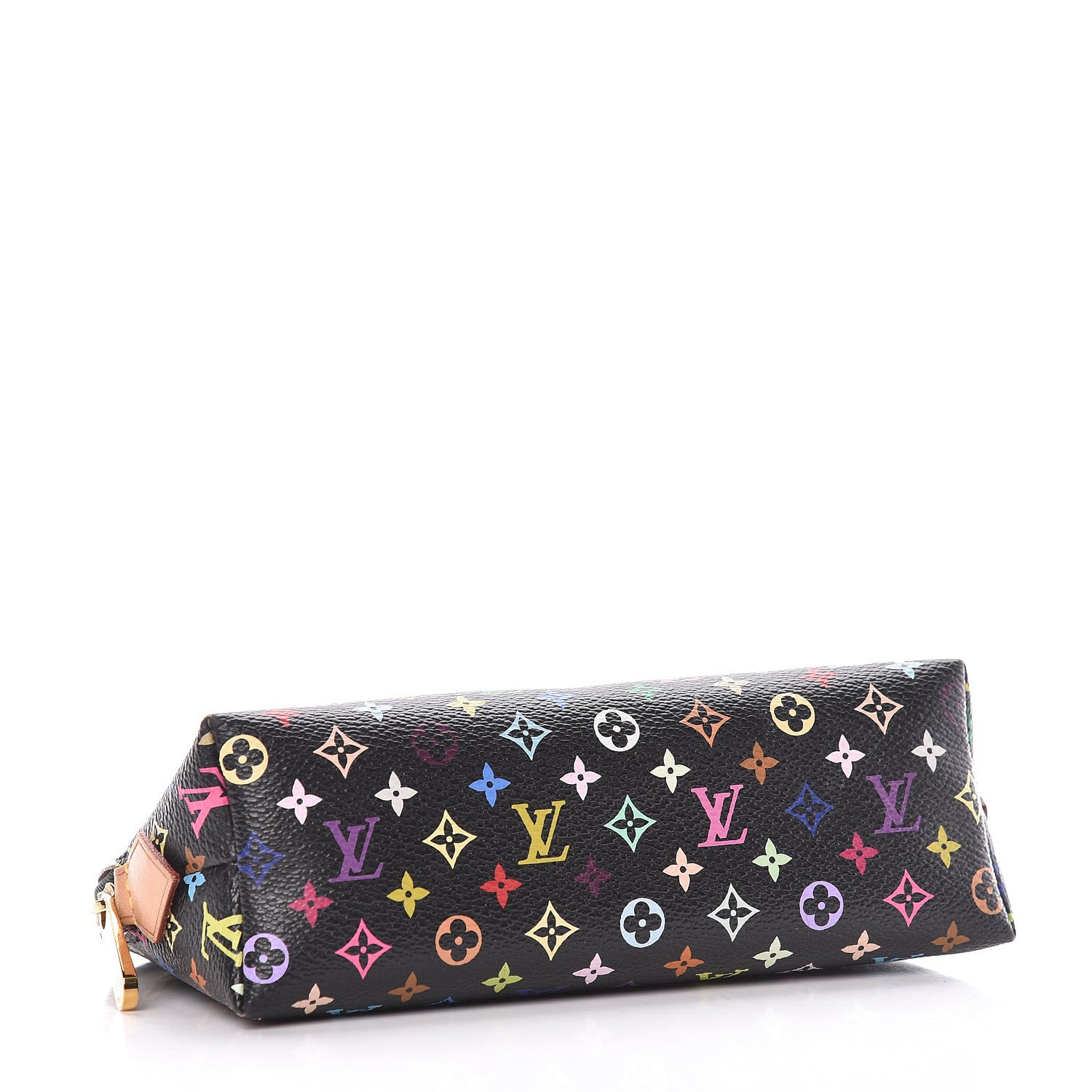 Louis Vuitton Monogram Multicolor Cosmetic Pouch Black Grenade 4 of 9