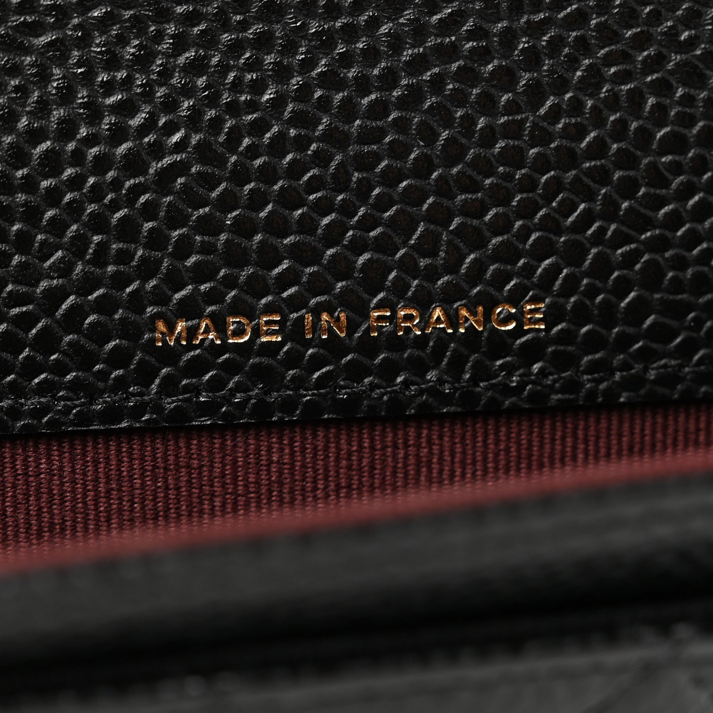 Caviar Quilted Flap Card Holder Wallet Black