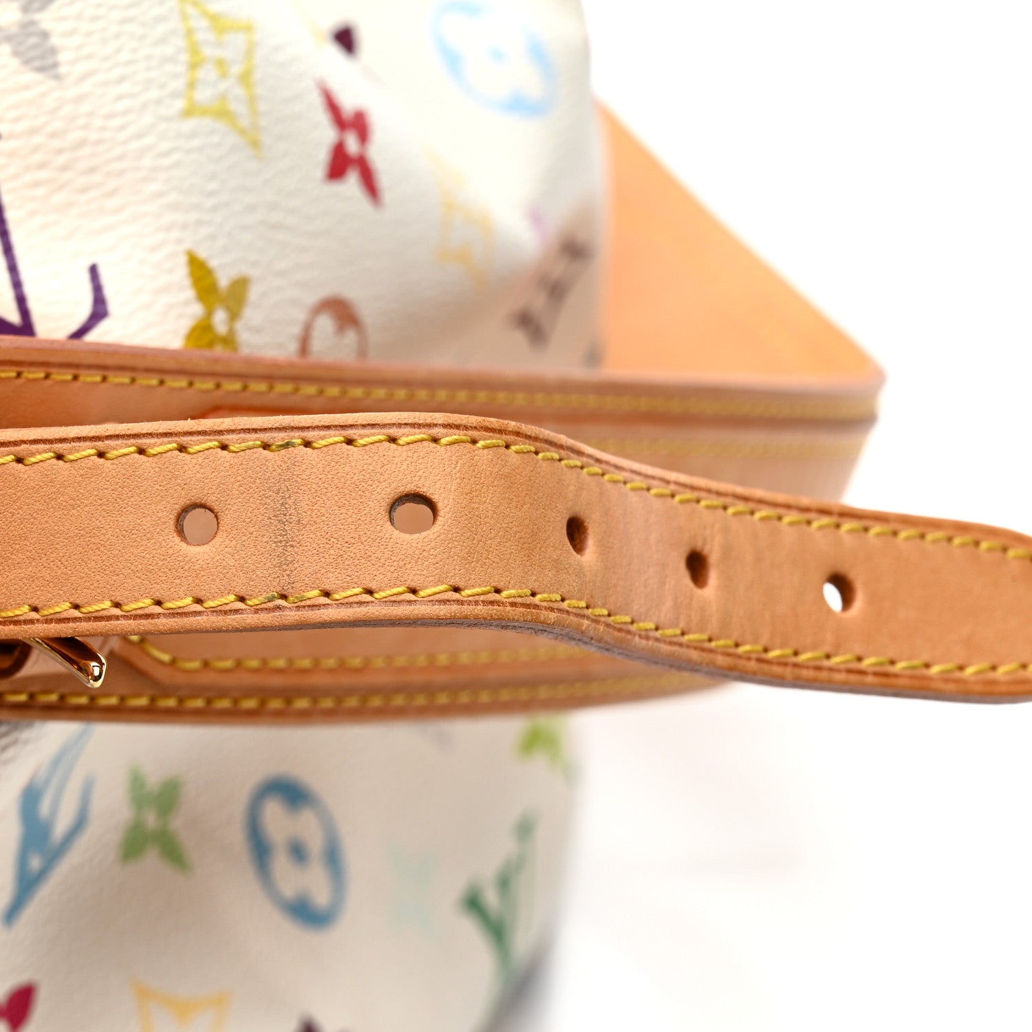 Louis Vuitton Monogram Multicolor Petit Noe White 17 of 19