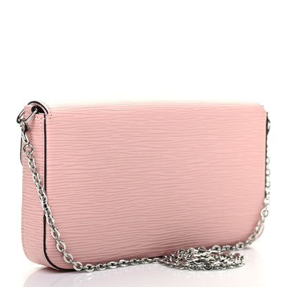 Louis Vuitton Epi Pochette Felicie Rose Ballerine 2 of 4