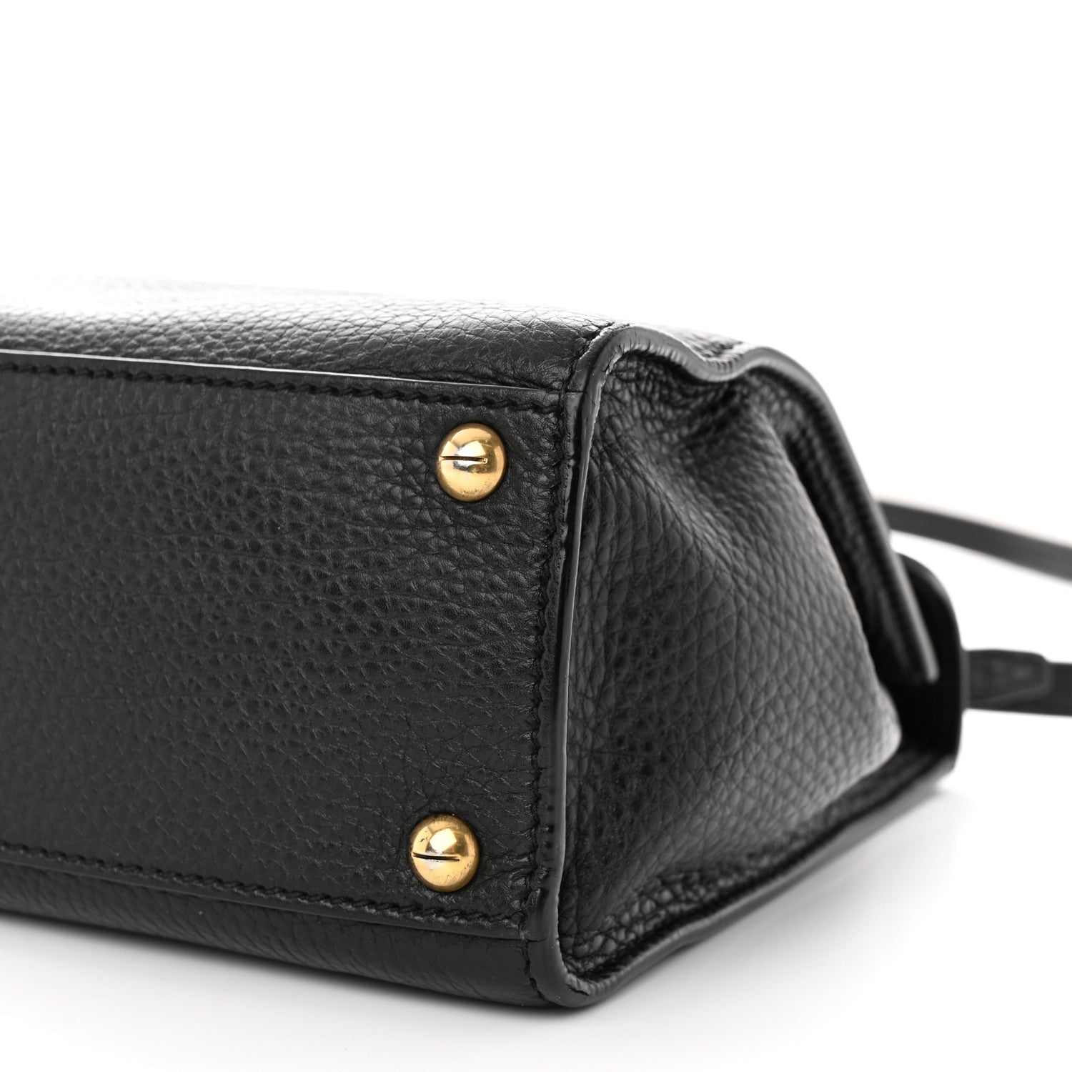 Christian Dior Calfskin Dioraddict Top Handle Black 9 of 12