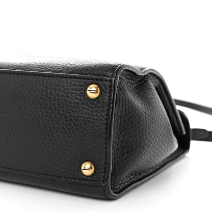 Christian Dior Calfskin Dioraddict Top Handle Black 9 of 12