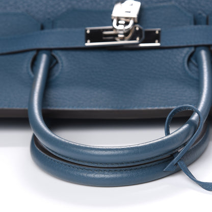 Hermes Fjord Birkin 40 Bleu Tempete 32 of 39