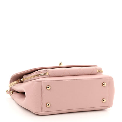 Chanel Caviar Quilted Medium Business Affinity Flap Light Pink 4 of 10