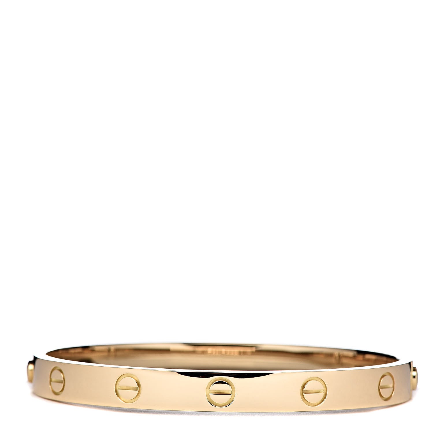 Cartier 18K Yellow Gold LOVE Bracelet 17 3 of 5
