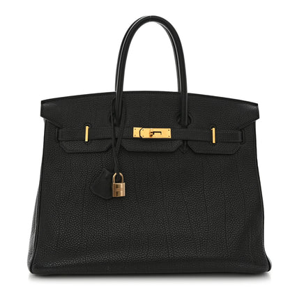 Hermes Togo Birkin 35 Black 1 of 13
