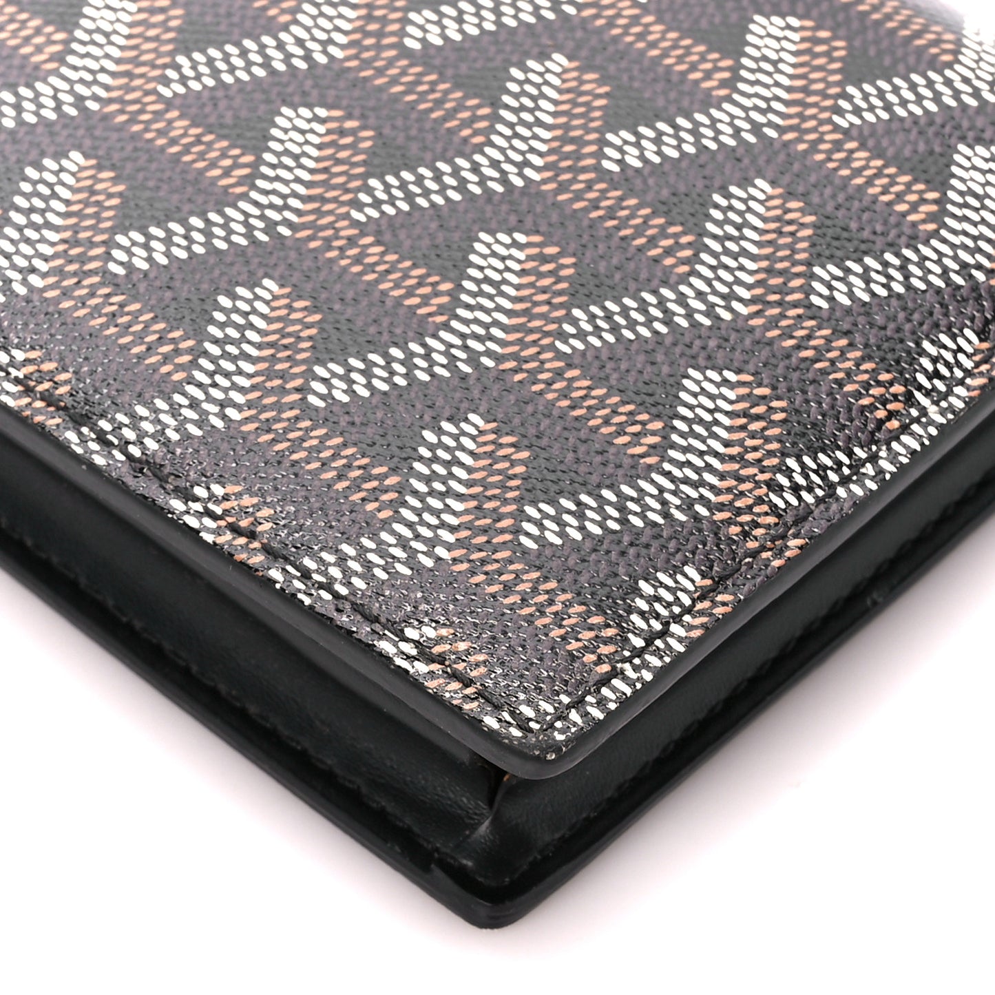 Goyardine Saint-Lambert Wallet Black Gold