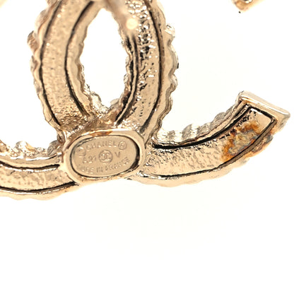 Chanel Crystal Over The Rainbow CC Earrings Gold Multicolor 4 of 4