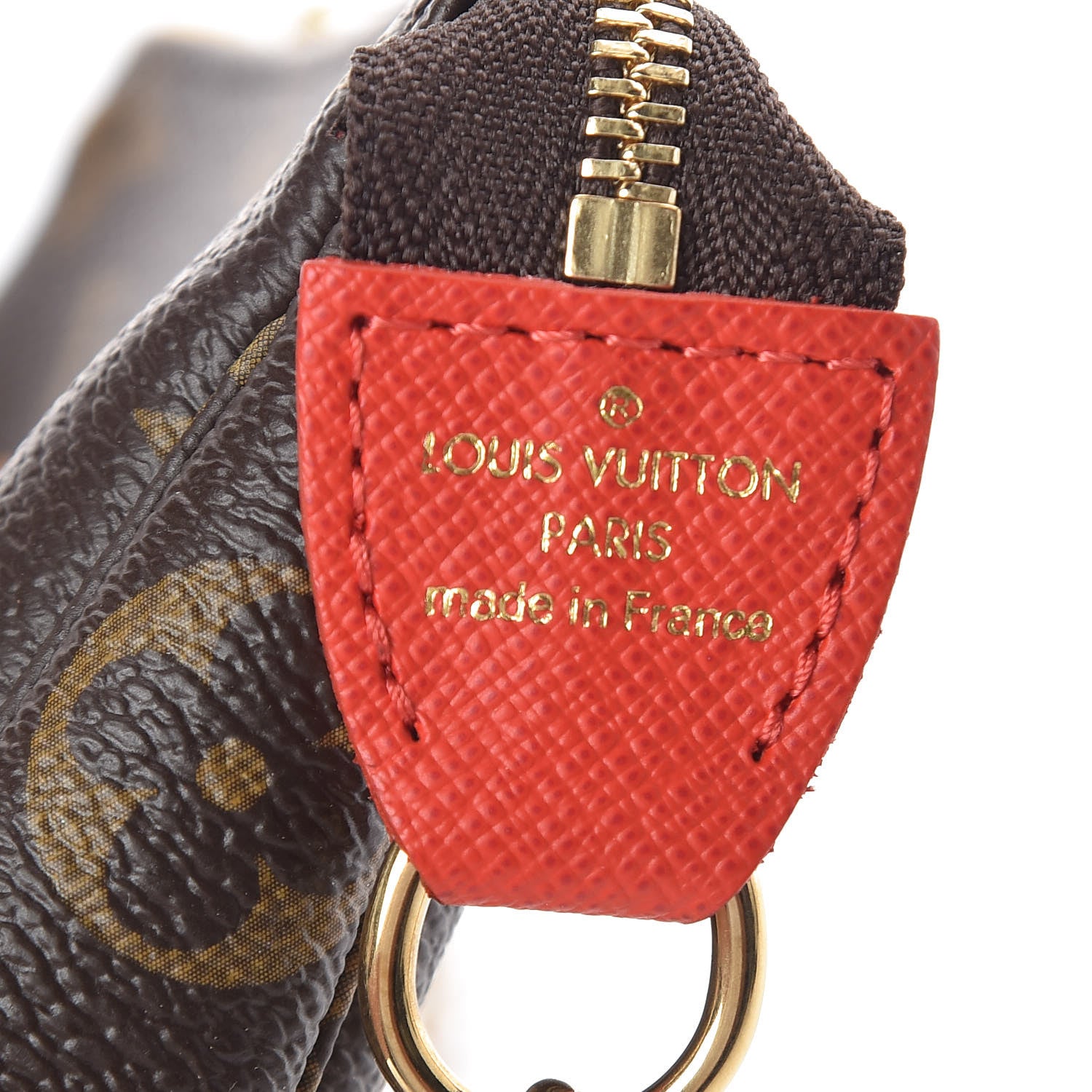 Louis Vuitton Monogram 2018 Christmas Animation Mini Cats Pochette Accessories 6 of 10