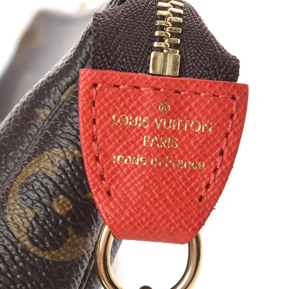 Louis Vuitton Monogram 2018 Christmas Animation Mini Cats Pochette Accessories 6 of 10