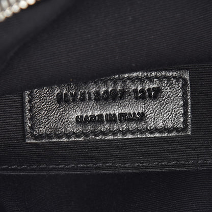 Saint Laurent Calfskin Heart Embossed Monogram Lou Camera Bag Black 8 of 8