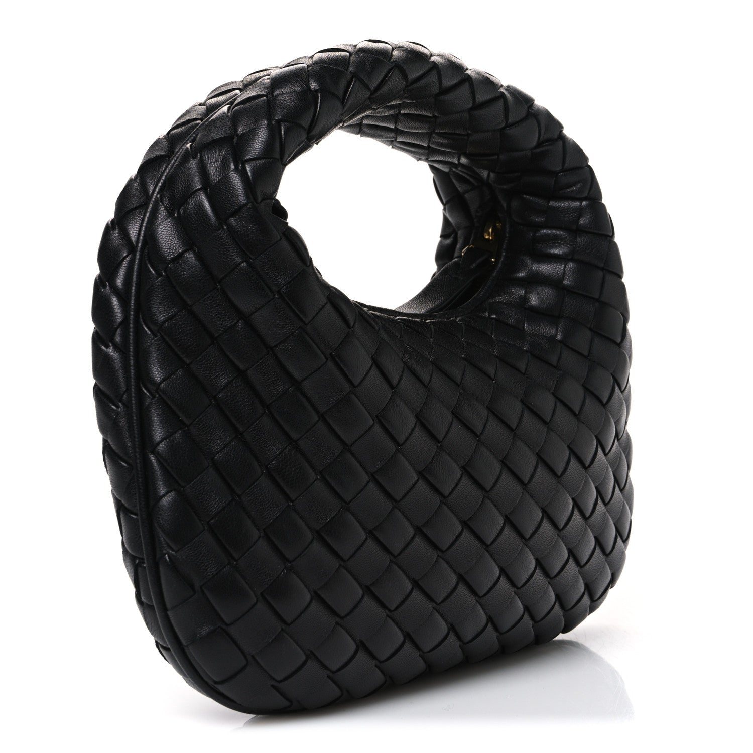 Bottega Veneta Nappa Intrecciato Baby Veneta Hobo Black 3 of 11