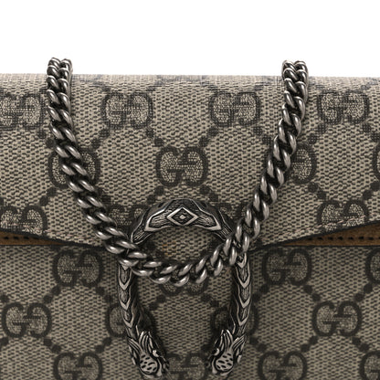 Gucci GG Supreme Monogram Super Mini Dionysus Shoulder Bag Taupe 8 of 10