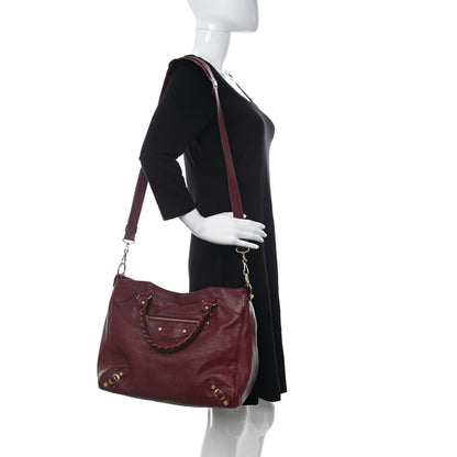 Balenciaga Agneau Giant 12 Gold Hardware Velo Rouge Cerise 2 of 15