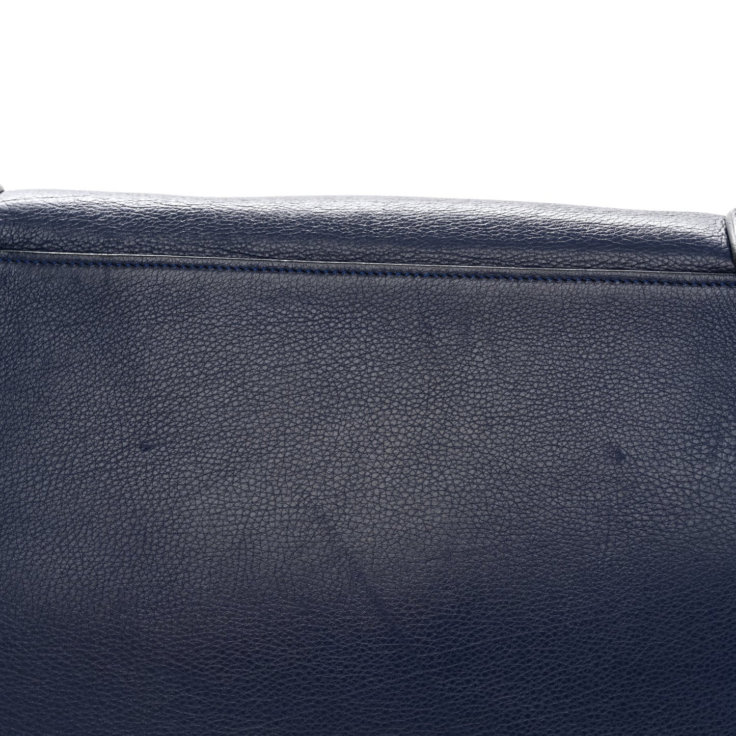 Drummed Calfskin Mini Luggage Ink