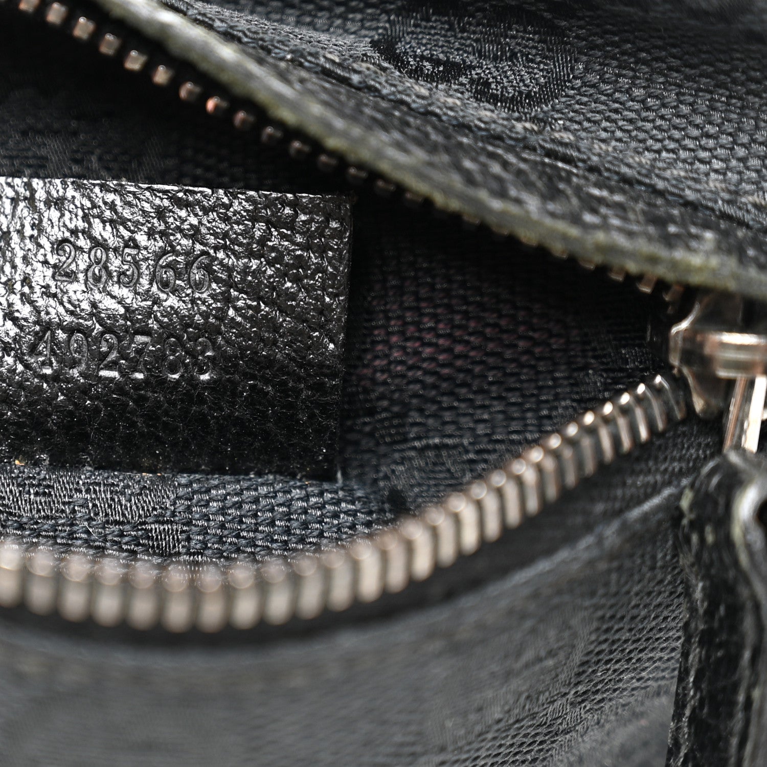 Gucci GG Monogram Double Pocket Belt Bag Black 8 of 11