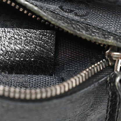 Gucci GG Monogram Double Pocket Belt Bag Black 8 of 11