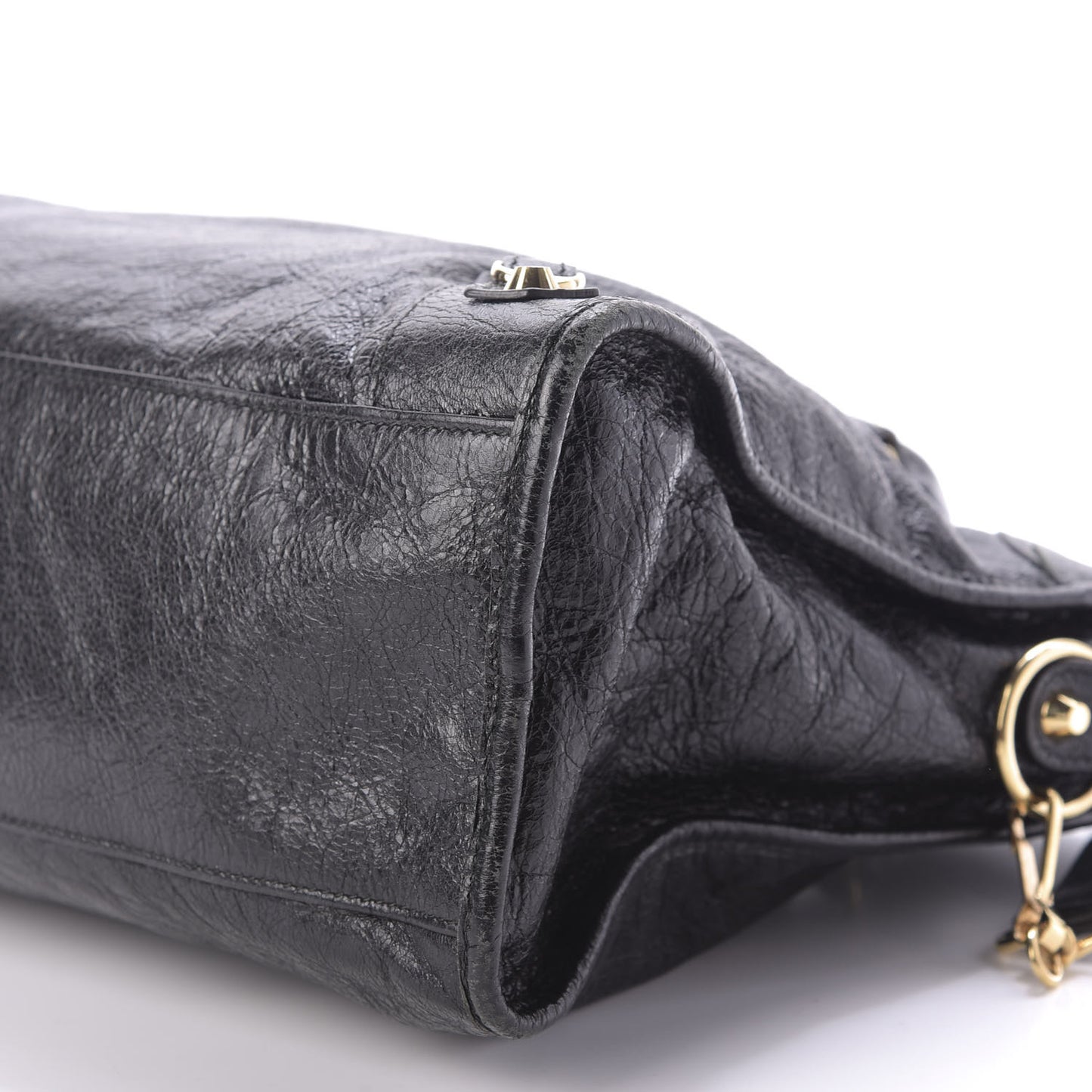 Agneau Classic Gold Hardware City Black