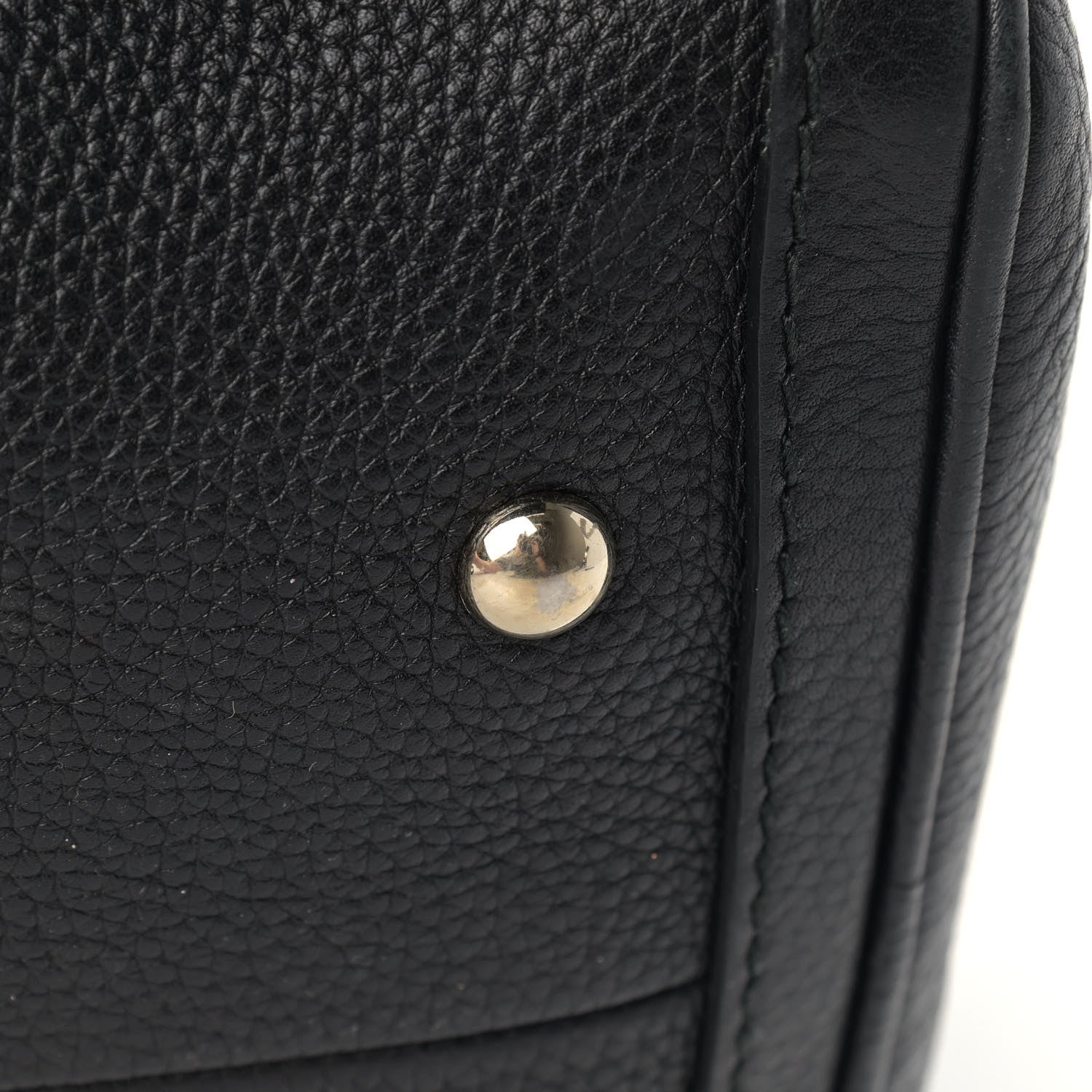 Gucci Calfskin Vintage Web Medium Boston Black 15 of 17