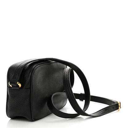 Gucci Pebbled Calfskin Mini Soho Disco Bag Black 3 of 10