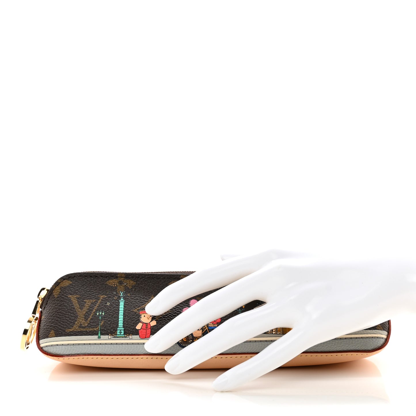 Monogram 2022 Christmas Animation Paris Elizabeth Pencil Pouch Pink