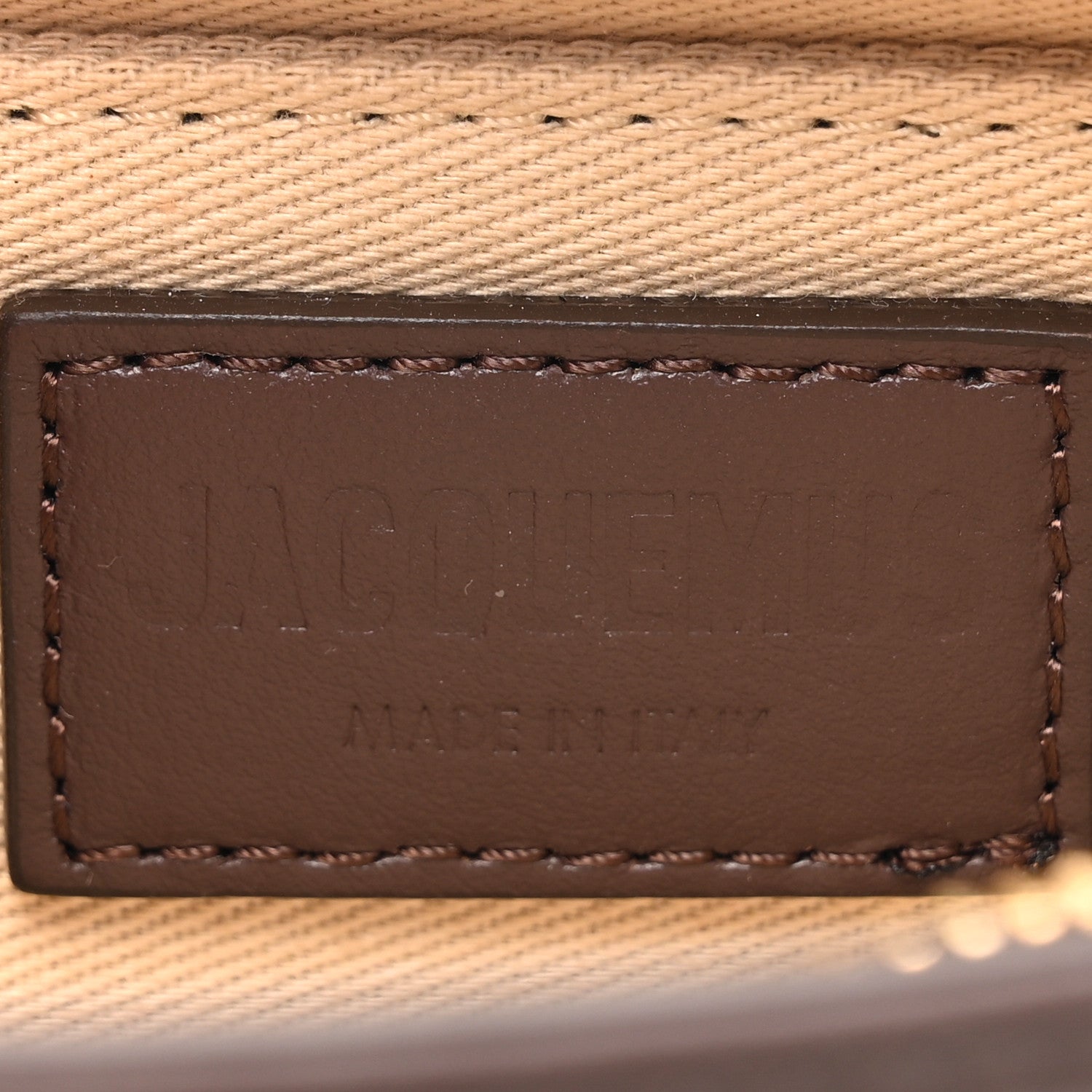 Jacquemus Smooth Calfskin Le Bisou Mousqueton Dark Brown 6 of 10