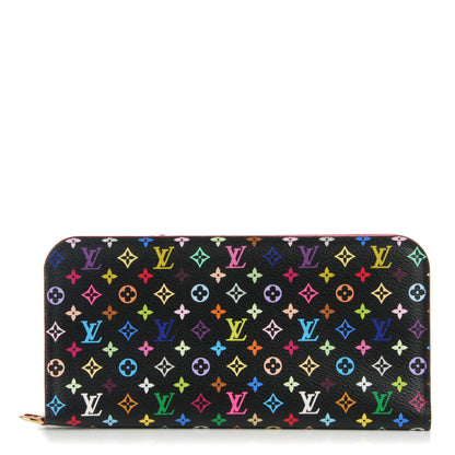 Louis Vuitton Monogram Multicolor Insolite Wallet Black Grenade 1 of 7