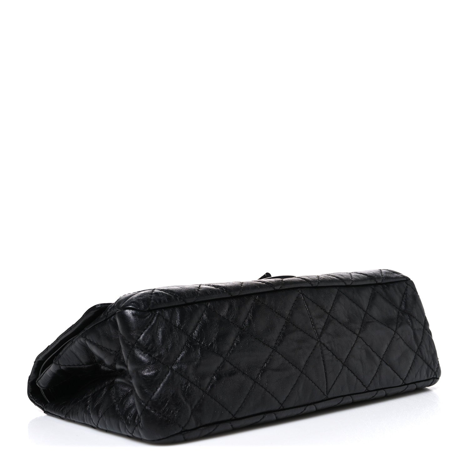 Chanel Metallic Aged Calfskin Quilted 2.55 Reissue 227 Flap So Black 4 of 10