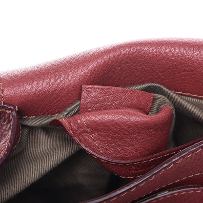 Chloe Calfskin Mini Marcie Round Crossbody Bag Berry Cupcake 8 of 8