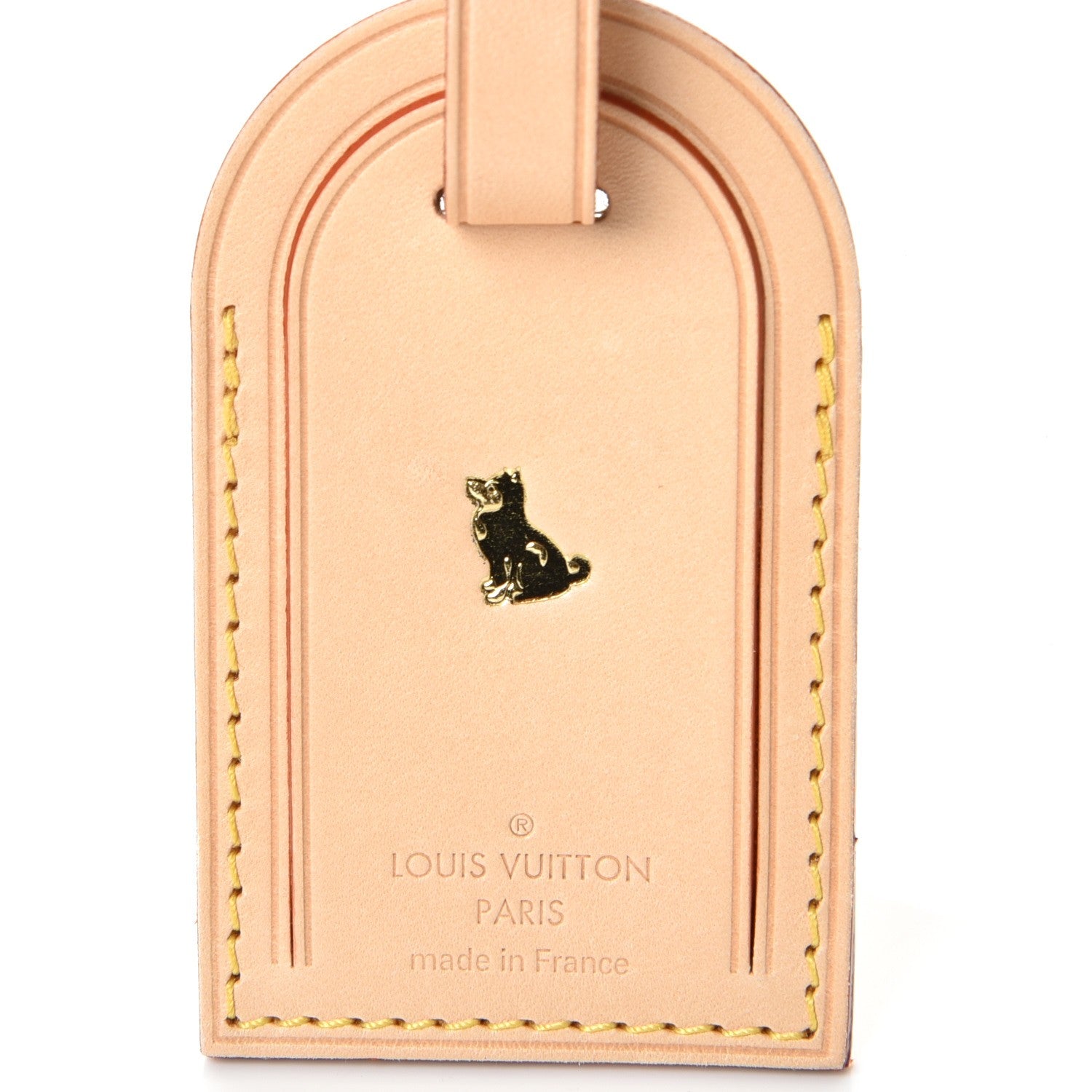 Louis Vuitton Vachetta Luggage Tag 3 of 3