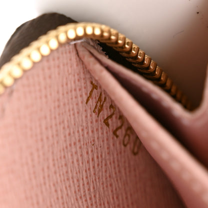 Louis Vuitton Monogram 2020 Christmas Animation Big Wheel Zippy Coin Purse Rose Ballerine 8 of 8