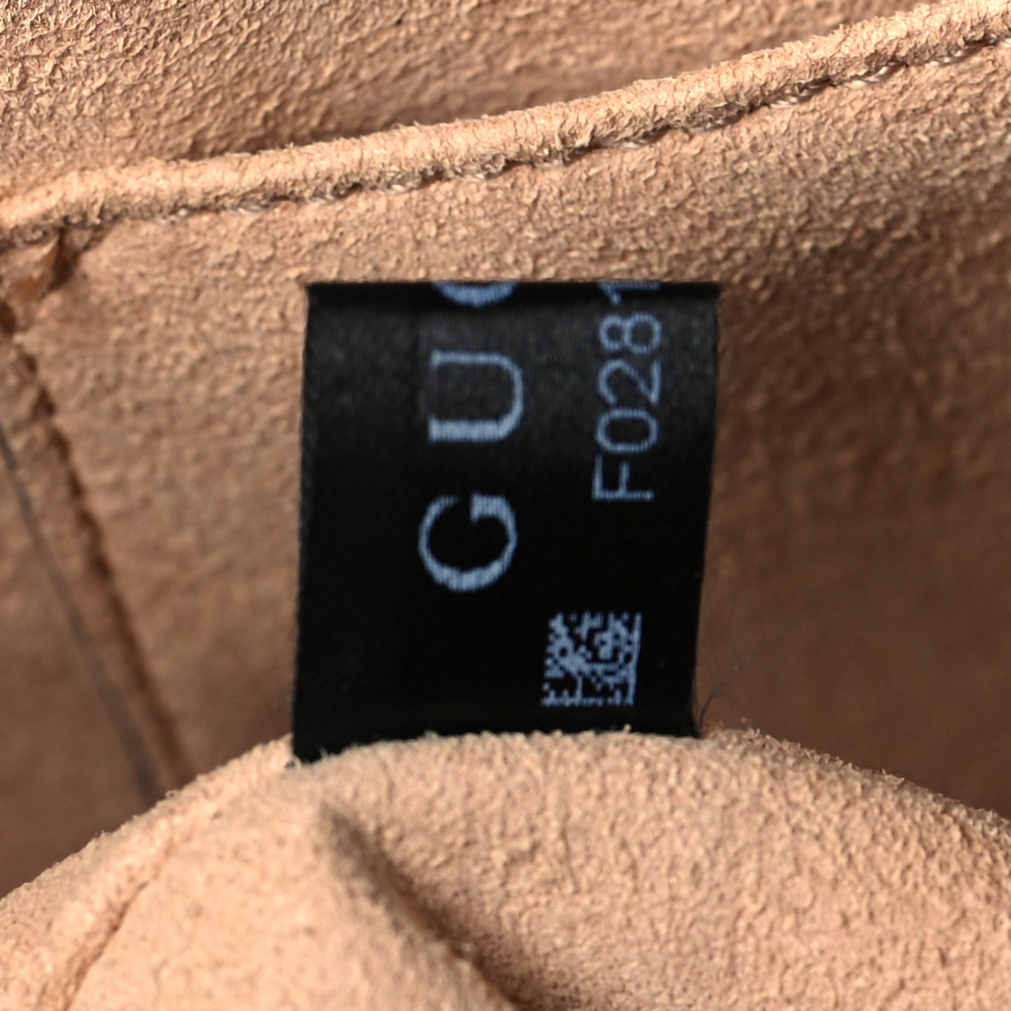 Suede Patent GG Web Small Ophidia Tote Bag Black